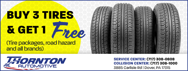 Buy 3 Tires get 1 Free Special
